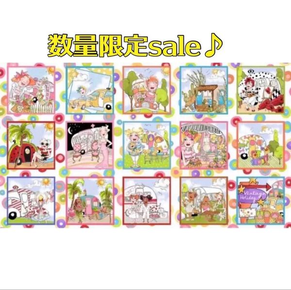 sale♪ロラライハリス生地 Vintage Holidayパネル