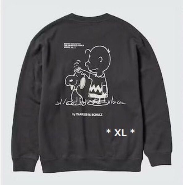 ピーナッツ スウェットシャツ スヌーピー PEANUTS SNOOPY トレーナー UNIQLO