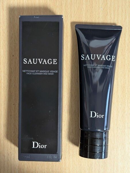 Dior SAUVAGE クレンザー & フェイスマスク 120ml 新品未使用 お値下げしました