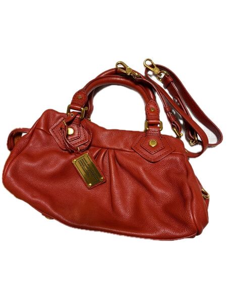 【美品】MARC BY MARC JACOBS マークバイマークジェイコブス 革レザー 2wayバッグ