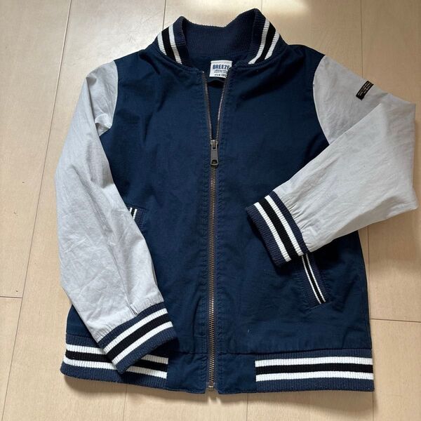 BREEZE ジャケット ジャンバー 130 ネイビー グレー