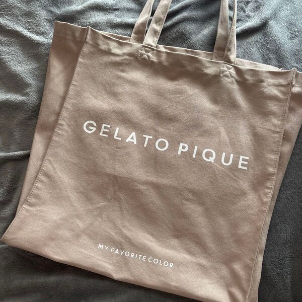 ジェラートピケ ジェラピケ gelato pique トートバッグ ベージュ
