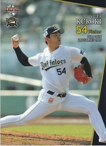 BBM 2018 オリックス・バファローズ 黒木優太 Bs25 レギュラー