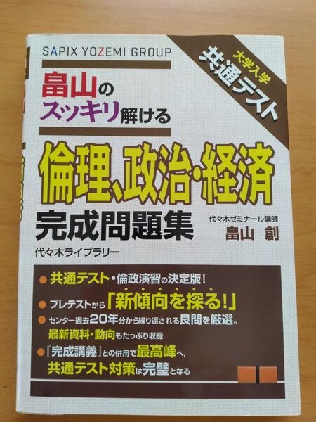スッキリ解ける 倫理、政治・経済 完成問題集 代々木ゼミナール講師 畠山