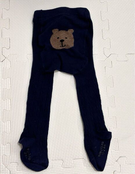 GAP ギャップ 12-24m タイツ ネイビー クマ くま ベビー