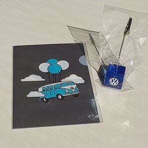 フォルクスワーゲン vw ノベルティ メモスタンド クリアファイル