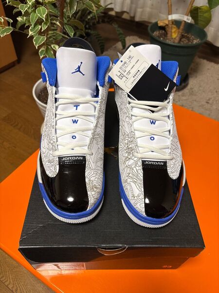 【28cm US10・新品未使用】NIKE ジョーダン ダブゼロ ブルー JORDAN DUB ZERO 箱付き 正規品