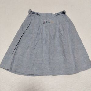 150 ELLE PARIS 麻混スカート