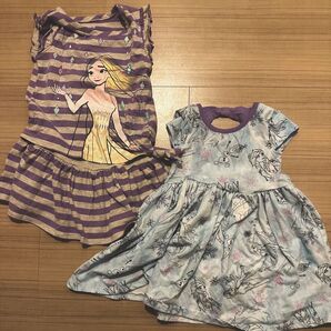 Disney Frozen II 半袖ワンピース 3T 90センチ 2点セット