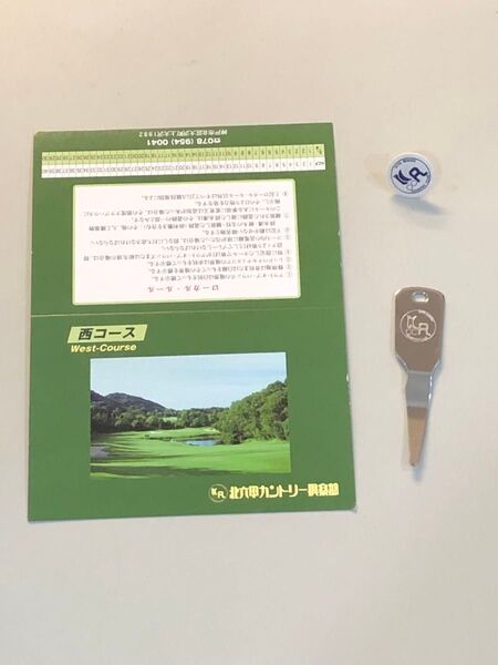 北六甲カントリー倶楽部のマーカー&グリーンフォーク