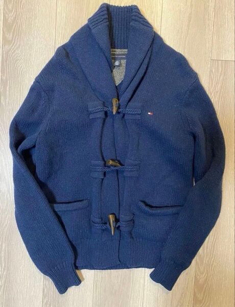 Tommy Hilfiger(トミーヒルフィガー) ウールダッフルカーディガン S・Mサイズ