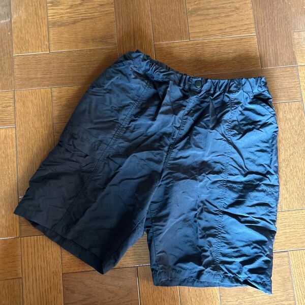 150 UNIQLO ハーフパンツ ネイビー