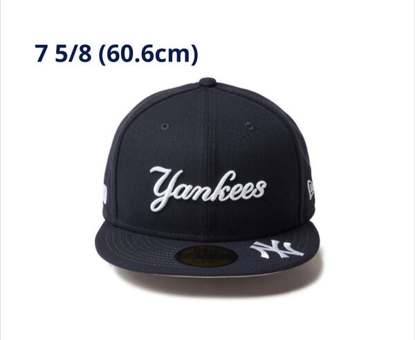 59FIFTY MLB Visor Logo ニューヨーク・ヤンキース ネイビー