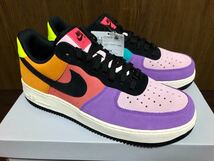 19年製 日本限定発売 CO.JP NIKE AIR FORCE 1 LV8 SUEDE ナイキ エアフォース エレベイト SWOOSH【CU1929-605】クレイジー マルチ US10.5_画像2