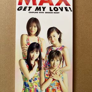 MAX【GET MY LOVE!】シングルCD 中古品