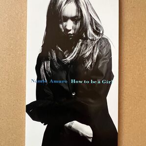 安室奈美恵【How to be a Girl】CDシングル 中古品