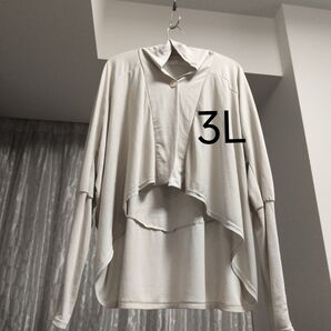 HIROMI YOSHIDA☆大きいサイズ3Lボレロカーディガン
