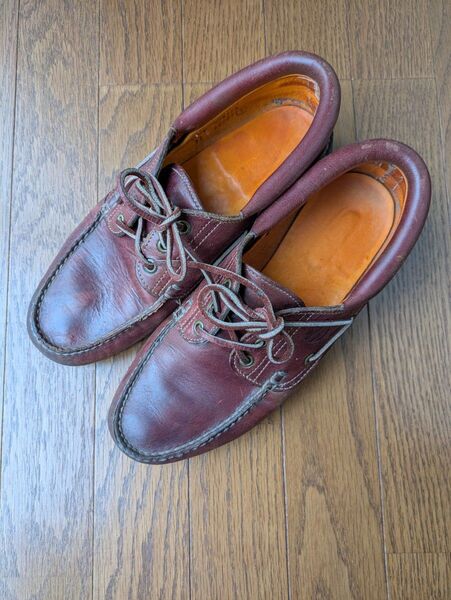 Timberland ティンバーランド スリーアイクラシックラグ made in USA 28cm