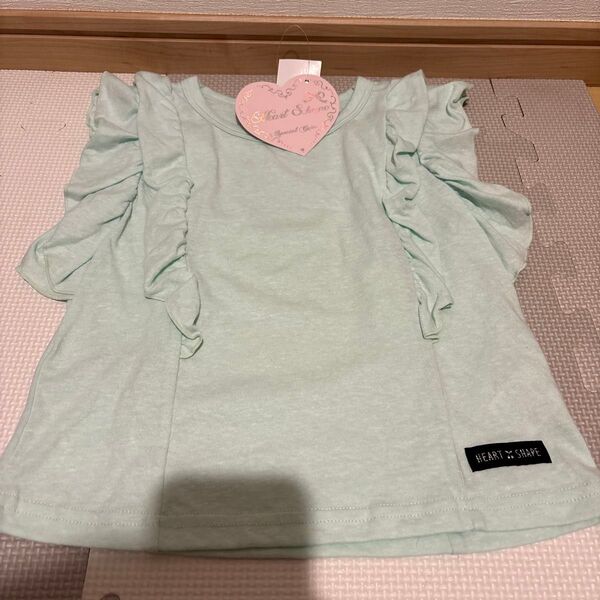 新品 ミントグリーン 半袖Tシャツ トップス 110