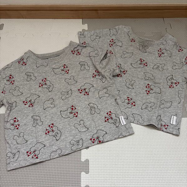 ネズミくんのチョッキ トップス Tシャツ おそろい リンクコーデ 90 95