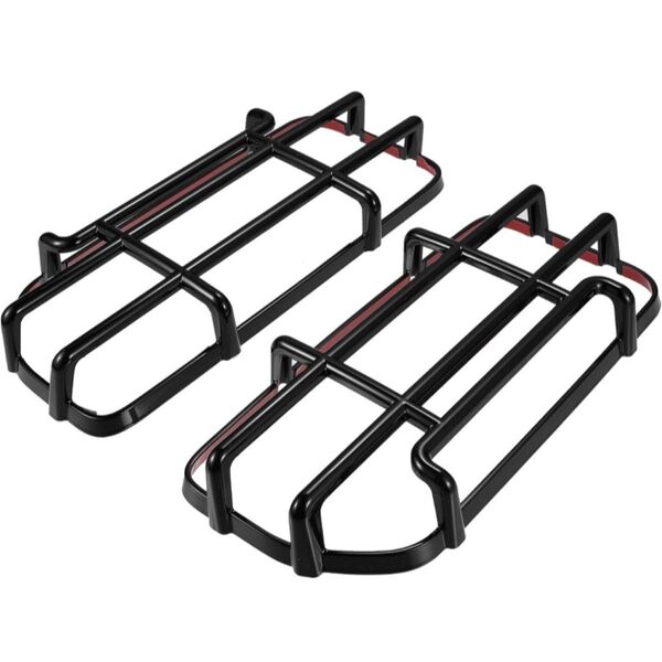 X AUTOHAUX テールライト ガードリアライトカバー プロテクター 外装 車 部品 カバー アクセサリー (ブラック)
