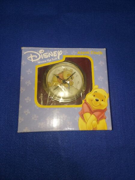 DisneyアラームクロックWinnie the pooh 目覚まし時計 置時計