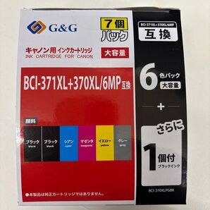 G&G キャノン用インクカートリッジ BCI-371XL+370XL/6MP互換 7個+1個