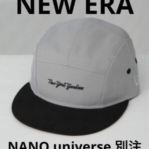 NEW ERA ニューエラ ナノユニバース 別注 JET キャップ グレー ヤンキース mlb NANO universe