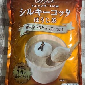 700g イナショク シルキーコッタ ほうじ茶 パンナコッタ 焙じ茶 ミルクプリン 冷菓 洋菓子 製菓材料