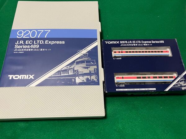 TOMIX 92077 92078 JR489系特急電車(白山)7両セット