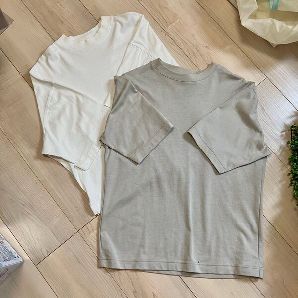 ユニクロ Tシャツ 2枚セット カットソー レディース