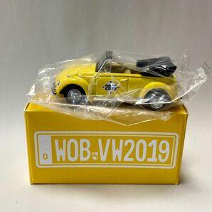 モロゾフ×ビートル ミニカー 2019 カブリオレ イエロー バレンタイン限定 フォルクスワーゲン Beetle