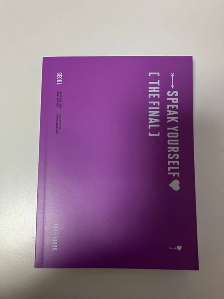 BTS LOVE YOURSELF SPEAK YOURSELF フォトブック ポスター