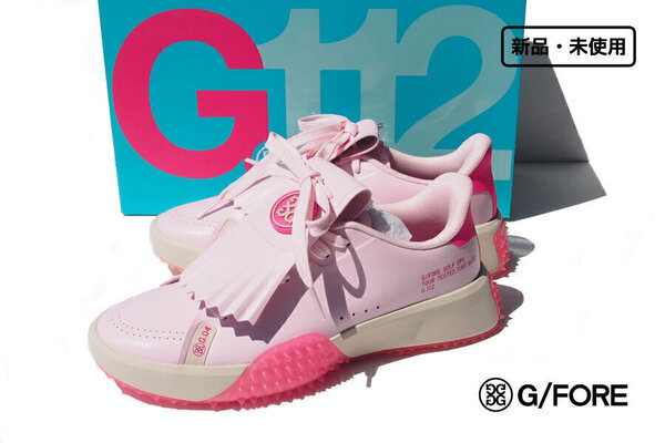送料無料★新品|未使用|ジーフォア|G/FORE|ゴルフシューズ|G.112 P.U. GOLF SHOE|レディース|7|23.5|訳あり