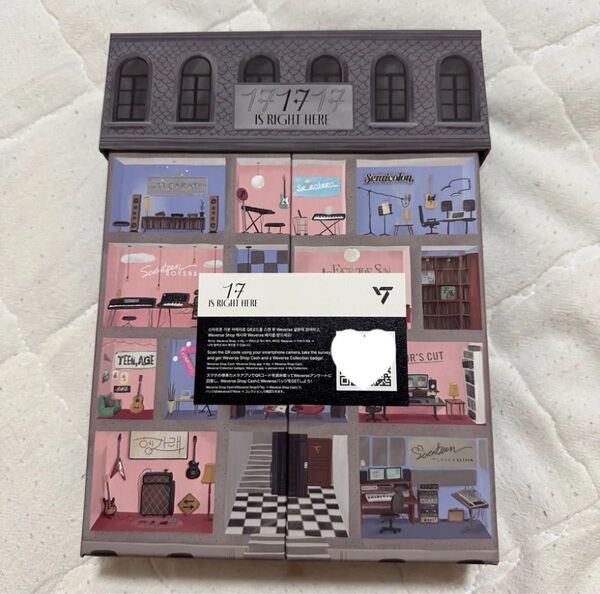 《未使用》SEVENTEEN 17 IS RIGHT HEAR ver. cd 未再生 ベストアルバム