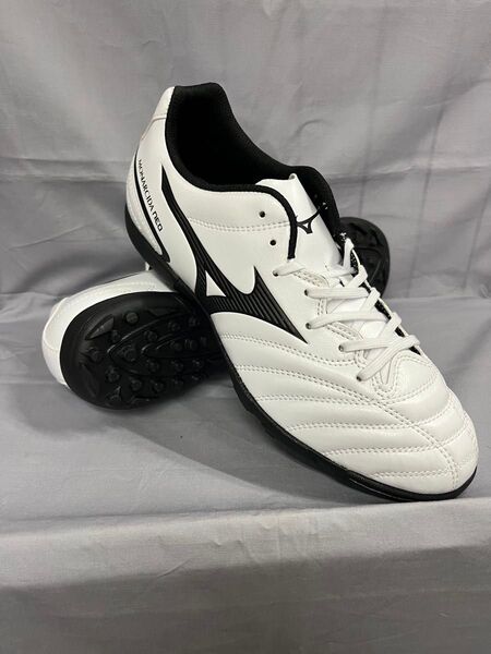 MIZUNOサッカートレーニングシューズ モナルシーダNEO2セレクトAS(WH/BK) 25.5cm 定価8250円 未使用品