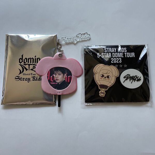 Stray Kids SKZOO PuppyM パピム SUNGMINスンミン ラバークリップ ミニうちわキーホルダー 2点セット