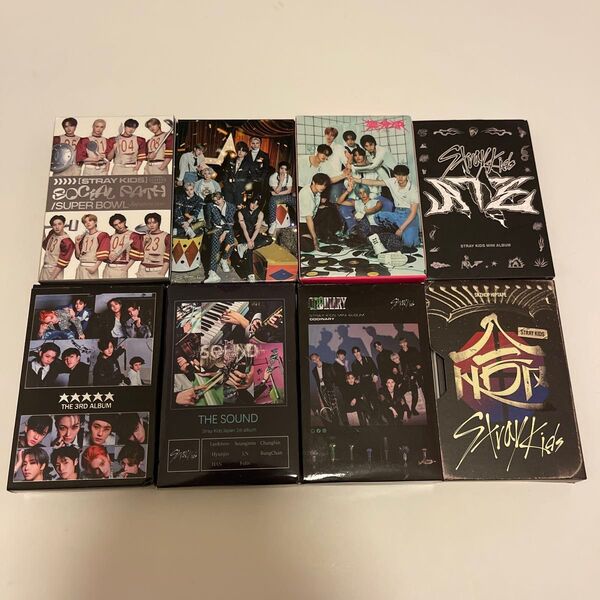 Stray Kids ストレイキッズ LOMO CARD ロモ カード セット フォトカードセット 8点セット