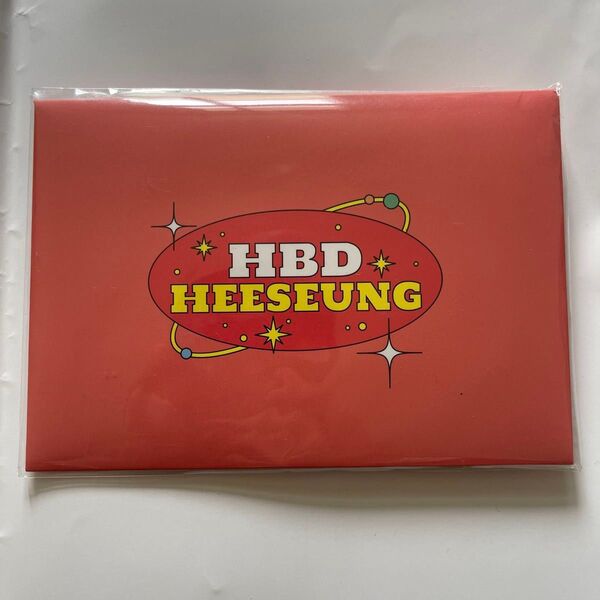ENHYPEN エンハイフン HEESEUNG HBD DIY PHOTO CARD GARLAND センイル ガーランド