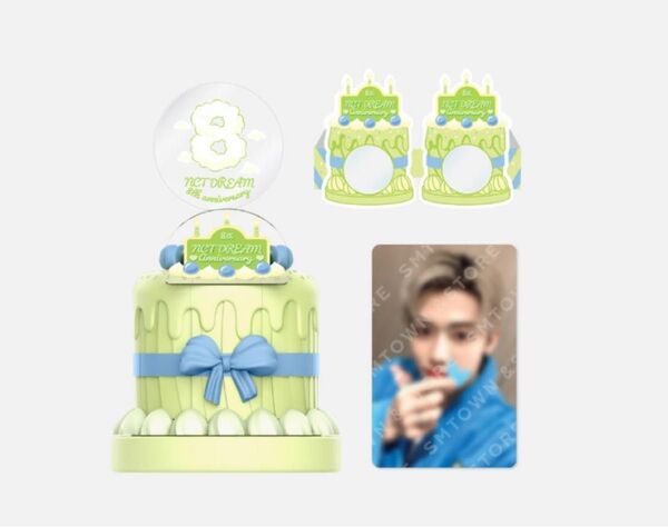 NCT DREAM エヌシーティードリーム 8TH ANNIVERSARY PARTY CAKE SET 公式グッズ