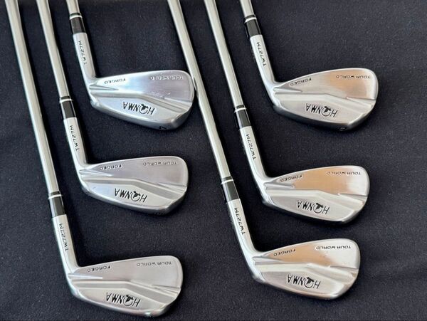 美品 HONMA TW727M + おまけTW-W52度ウェッジ 7本 VIZARD IB105x レアシャフト 稀少品 ホンマ