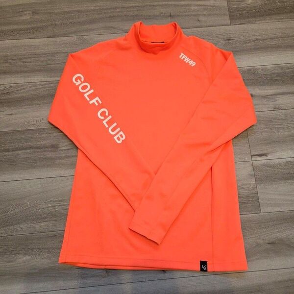 tfw49 モックネック Tシャツ LL 長袖 ゴルフ junhashimoto ロンT