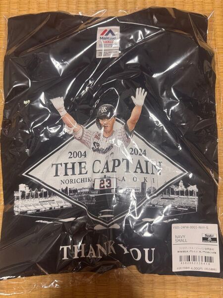 東京ヤクルトスワローズ 青木宣親 引退記念Tシャツ Sサイズ