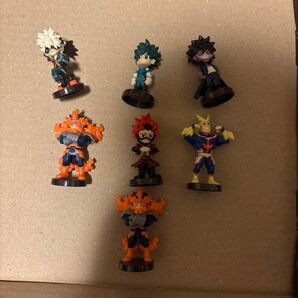 僕のヒーローアカデミア チョコエッグミニqフィギュア 7体セット