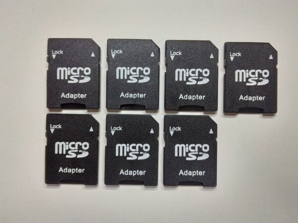 (7個) microSD→SDカード変換アダプタ