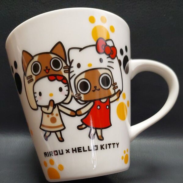 最終値下げ AIROU×HELLO KITTY 陶器 マグカップ モンスターハンター アイル 宅急便発送