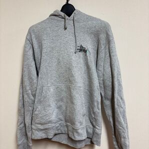 Stussy グレー パーカー Sサイズ