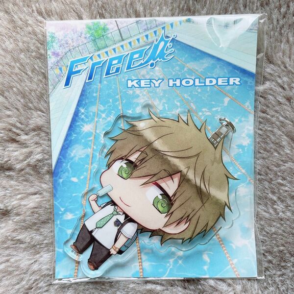 Free! デカキーホルダー ちみキャラ 橘真琴 制服ver