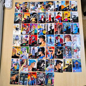 【当時物】バンダイカードダス幽遊白書本弾 53枚セット