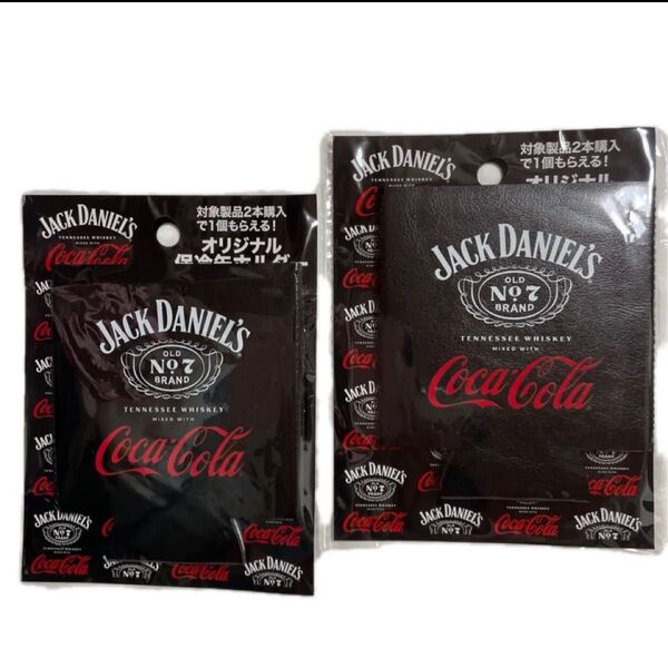 ジャックダニエル×コカ・コーラオリジナル保冷ホルダー2個セット